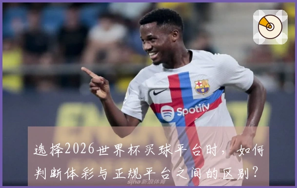 选择2026世界杯买球平台时，如何判断体彩与正规平台之间的区别？