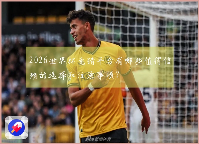 2026世界杯竞猜平台有哪些值得信赖的选择和注意事项？